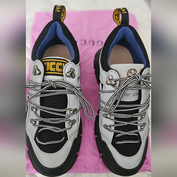 Gucci | Shoes | Authentic Gucci Flashtrek Sneakers Mens Size  display picture 2